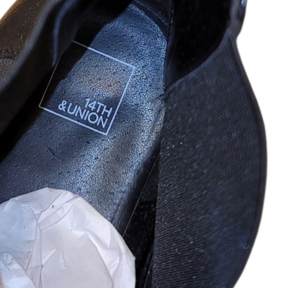 NEW, 4TH & UNION BLACK LEATHER CHELSEA BOOTS NEW WHITH TAGS  Size 6 - Picture 9 of 10